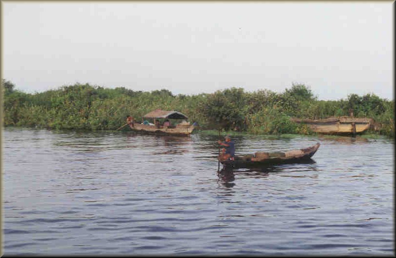 Vie et habitat sur le Tonle Sap