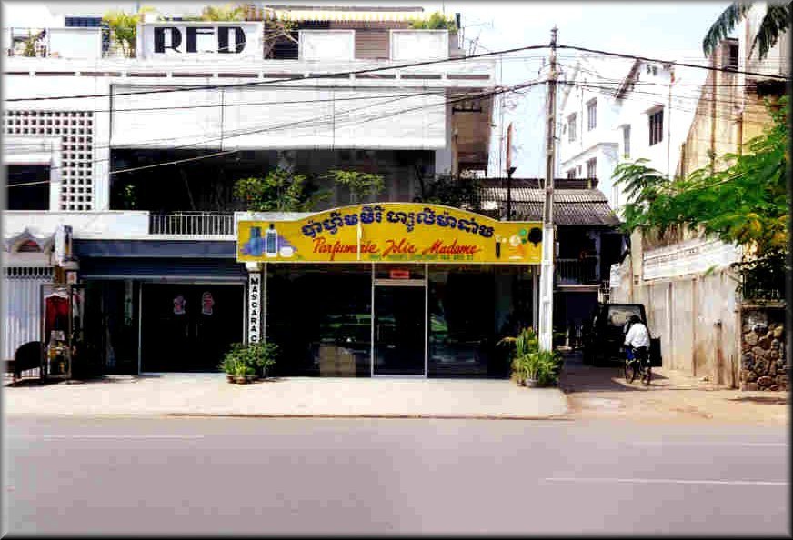 La parfumerie Jolie Madame boutique de luxe de Phnom Penh